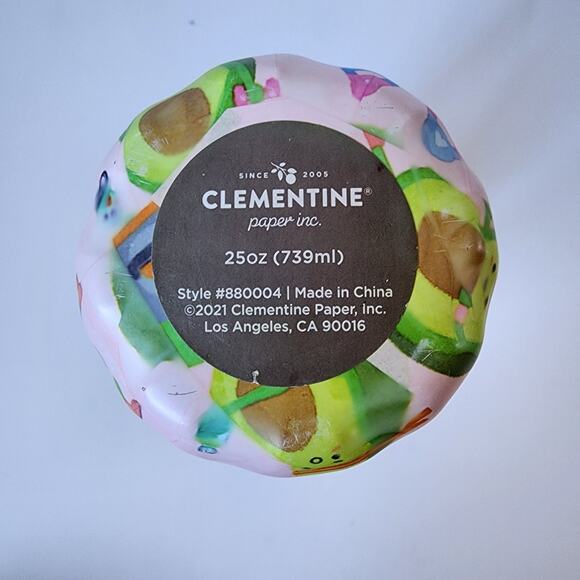 Stainless Steel Water Bottle 25 Oz Vacuum Sealed Avocado Fitness Exercise Fun - Picture 8 of 8